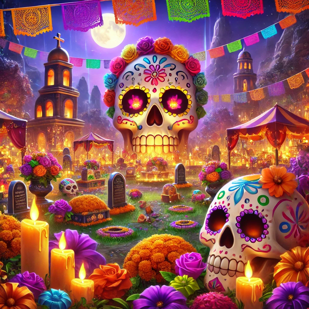 Celebrate and Win in Fortuna de los Muertos II New