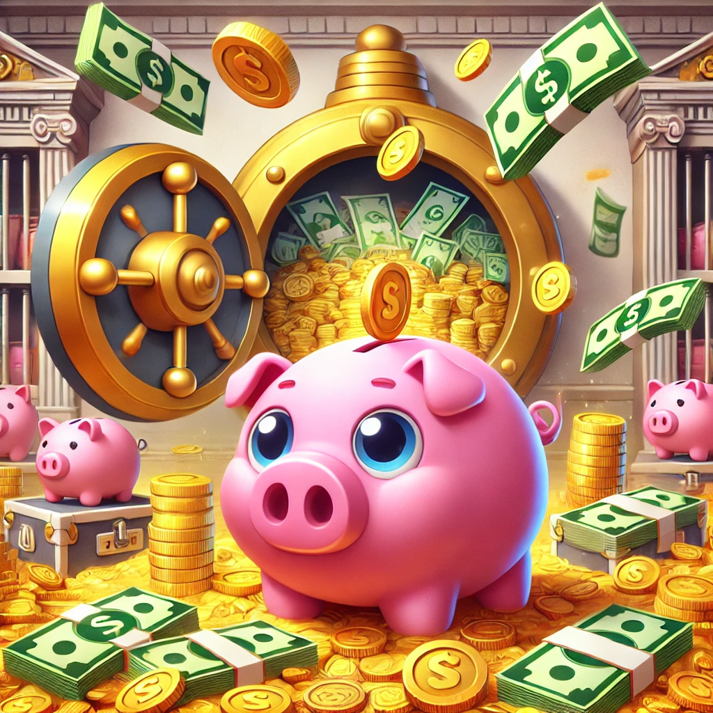 Unlock the Riches in Piggy Bank Bills World